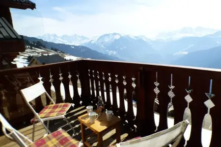 Résidence Fermes Du Beaufortain BÂtiment A, Appartement aux Saisies skis aux pieds - Photo 13