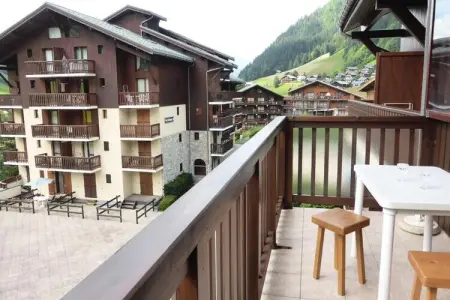 Résidence Val Blanc 1, Appartement dans les Alpes avec piscine et terrasse - Photo 2