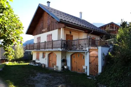 Grand Chalet Avec Terrasse, Vue Montagne Et Espace Nature, Chalet dans les Alpes avec vue imprenable sur les montagnes - Photo 10