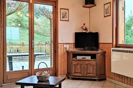 Grand Chalet Avec Terrasse, Vue Montagne Et Espace Nature, Chalet dans les Alpes avec vue imprenable sur les montagnes - Photo 13