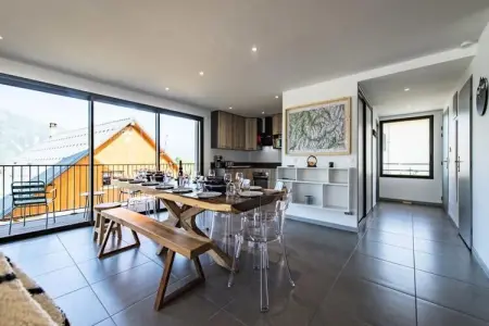 Résidence Triplex 4 Chambres &agrave; Albiez-montrond &ndash; 13 Couchages, Appartement à Albiez avec accès direct aux pistes - Photo 13