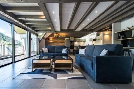 Résidence Duplex &agrave; Albiez-montrond Avec Terrasse, Appartement à Albiez avec accès direct aux pistes - Photo 9
