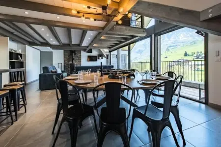Résidence Duplex &agrave; Albiez-montrond Avec Terrasse, Appartement à Albiez avec accès direct aux pistes - Photo 15