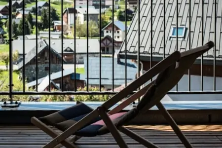 Résidence Duplex &agrave; Albiez-montrond Avec Terrasse, Appartement à Albiez avec accès direct aux pistes - Photo 20