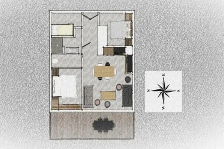 Résidence L'olvera, Appartement à Valmeinier près des pistes - Photo 18