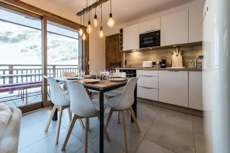 Résidence L'olvera, Appartement à Valmeinier près des pistes de ski - Photo 3