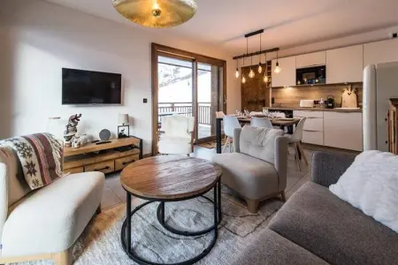 Résidence L'olvera, Appartement à Valmeinier près des pistes de ski - Photo 7