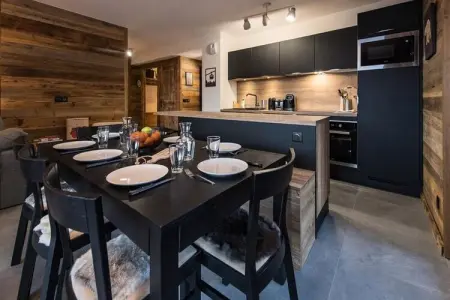 Résidence L'olvera, Appartement à Valmeinier avec terrasse et jacuzzi - Photo 1