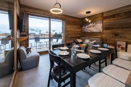 Résidence L'olvera, Appartement à Valmeinier avec terrasse et jacuzzi - Photo 2
