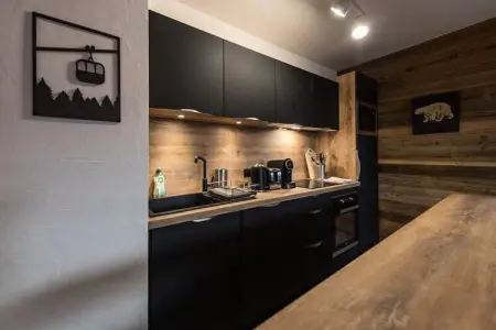 Résidence L'olvera, Appartement à Valmeinier avec terrasse et jacuzzi - Photo 4