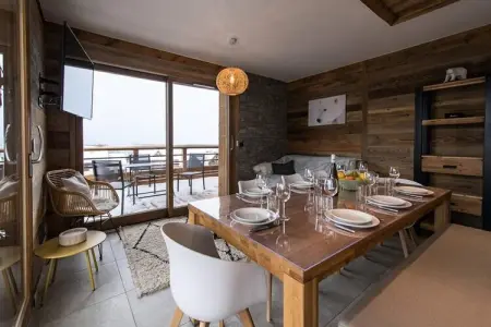 Résidence L'olvera, Appartement à Valmeinier au pied des pistes - Photo 2