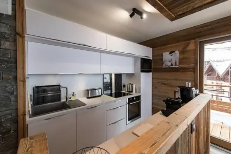 Résidence L'olvera, Appartement à Valmeinier au pied des pistes - Photo 4