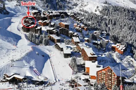 Résidence Saulire, JOLI 3 PIECES MEZZANINE AVEC CHEMINEE - ACCES INTERNET GRATUIT - Photo 2