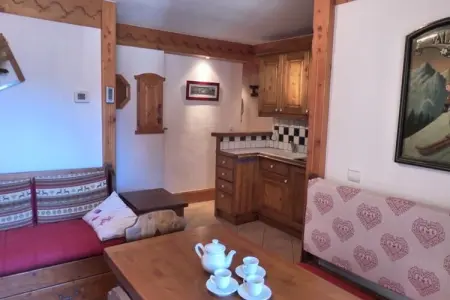 Résidence Fermes De Meribel Bat C, Appartement à Méribel Village près des pistes de ski - Photo 3