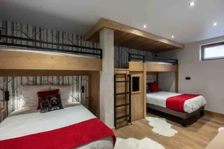 Chalet Reve De Marmottes, Chalet à Méribel avec accès ski - Photo 9