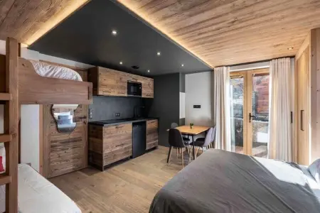 Chalet Reve De Marmottes, Chalet à Méribel avec accès ski - Photo 12