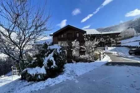 Les Chalets Des Evettes, Appartement à Flumet avec accès à une piscine chauffée - Photo 2