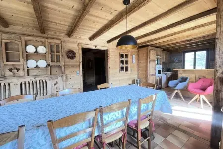 Chalet Panoramique, Chalet à Flumet près du domaine skiable Espace Diamant - Photo 9
