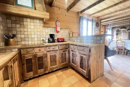 Chalet Panoramique, Chalet à Flumet près du domaine skiable Espace Diamant - Photo 13