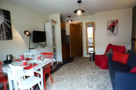 Chalets D'emeraude Bat H, Appartement aux Saisies avec accès au jacuzzi - Photo 7