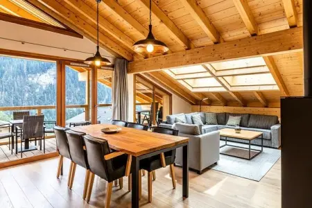 AlpChalets Portes du Soleil *****, Penthouse dans les Alpes avec Piscine et Jacuzzi - Photo 57