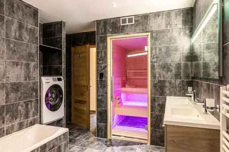 AlpChalets Portes du Soleil *****, Penthouse dans les Alpes Sauna & Piscine - Photo 67