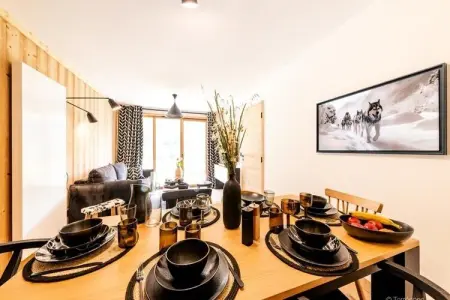 Résidence Terresens Le Flocon Blanc, Appartement à Abondance près des remontées mécaniques du Crêt-Béni - Photo 9