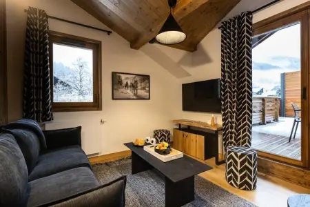 Résidence Terresens Le Flocon Blanc, Appartement à La Chapelle près des remontées mécaniques - Photo 2