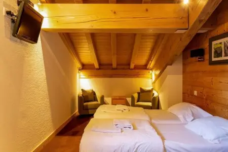 Résidence Les Portes du Mont Blanc ****, Appartement à Vallorcine avec spa et piscine - Photo 19
