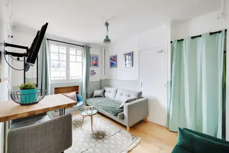 MS-15-MOQUET, Cocon parisien pour 2 aux Batignolles - 17e arrondissement - Photo 6
