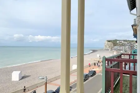 Résidence Mh01 - Appt Cosy Avec Vue Panoramique Sur La Mer, Appartement à Mers-les-Bains vue sur mer - Photo 3