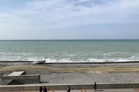 Résidence Mh01 - Appt Cosy Avec Vue Panoramique Sur La Mer, Appartement à Mers-les-Bains vue sur mer - Photo 11