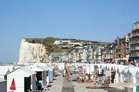Résidence Mh01 - Appt Cosy Avec Vue Panoramique Sur La Mer, Appartement à Mers-les-Bains vue sur mer - Photo 17