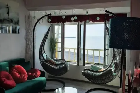 Résidence Mh02 - L&rsquo;&eacute;vasion : Mer & S&eacute;r&eacute;nit&eacute;, Parenth&egrave;se &agrave; Deux, Appartement à Tréport avec Vue sur Mer - Photo 2
