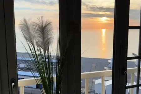 Résidence Mh02 - L&rsquo;&eacute;vasion : Mer & S&eacute;r&eacute;nit&eacute;, Parenth&egrave;se &agrave; Deux, Appartement à Tréport avec Vue sur Mer - Photo 3