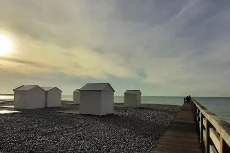 Résidence Mh02 - L&rsquo;&eacute;vasion : Mer & S&eacute;r&eacute;nit&eacute;, Parenth&egrave;se &agrave; Deux, Appartement à Tréport avec Vue sur Mer - Photo 29