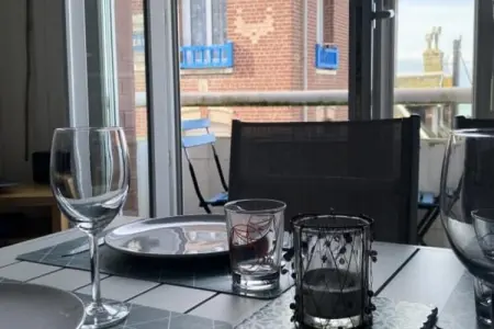 Résidence Al 31 &ndash; La Mar&eacute;e : S&eacute;jour Marin Au C&oelig;ur D&rsquo;ault, Appartement à Ault avec balcon face à l'océan - Photo 9