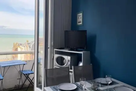 Résidence Al 31 &ndash; La Mar&eacute;e : S&eacute;jour Marin Au C&oelig;ur D&rsquo;ault, Appartement à Ault avec balcon face à l'océan - Photo 11
