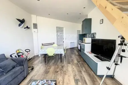 Résidence Al 48 - Duplex Bagatel : Confort & &eacute;vasion Face &agrave; La Mer, Appartement à Le Tréport avec Vue sur Mer - Photo 11