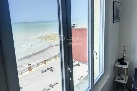 Résidence Al 48 - Duplex Bagatel : Confort & &eacute;vasion Face &agrave; La Mer, Appartement à Le Tréport avec Vue sur Mer - Photo 22