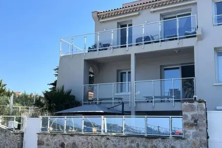 Résidence Le Rivage-le Pradet, Appartement près de la plage de Garonne avec vue sur la mer - Photo 1