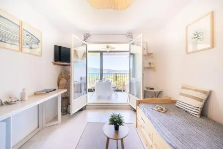 Vue Mer Imprenable, T3, Loggia, 6 Pers, Piscine, Tennis, Parking, Appartement à Saint-Mandrier Vue sur Mer - Photo 4