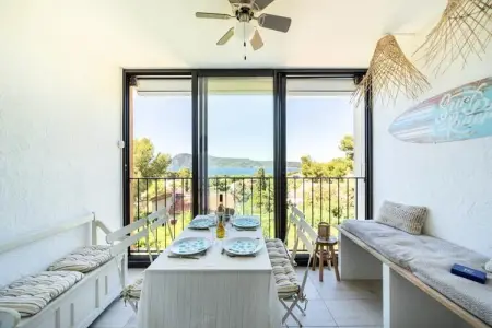Vue Mer Imprenable, T3, Loggia, 6 Pers, Piscine, Tennis, Parking, Appartement à Saint-Mandrier Vue sur Mer - Photo 5