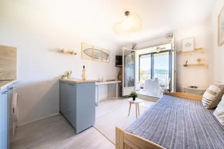 Vue Mer Imprenable, T3, Loggia, 6 Pers, Piscine, Tennis, Parking, Appartement à Saint-Mandrier Vue sur Mer - Photo 10