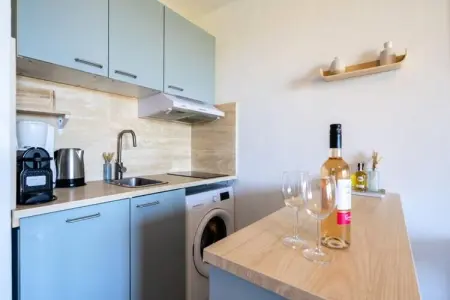 Vue Mer Imprenable, T3, Loggia, 6 Pers, Piscine, Tennis, Parking, Appartement à Saint-Mandrier Vue sur Mer - Photo 14