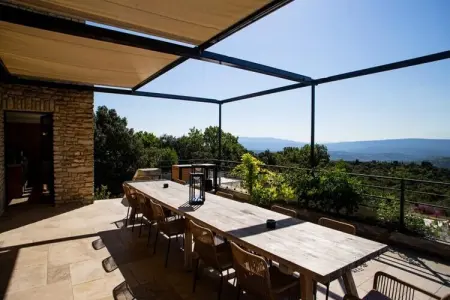 Villa De Haut Standing - 4 Chambres - Piscine, Villa à Gordes avec piscine chauffée - Photo 9