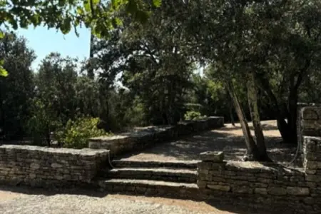 les Campanettes  : Superbe Mas En Provence, Ferme à Gordes avec piscine et vue - Photo 24