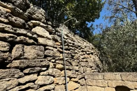 les Campanettes  : Superbe Mas En Provence, Ferme à Gordes avec piscine et vue - Photo 47