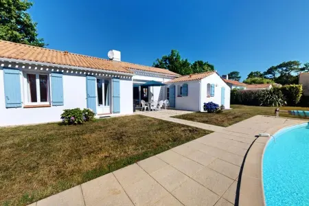 Maison à L'Aiguillon-sur-Vie, Villa en Vendée avec piscine privée chauffée - Photo 10
