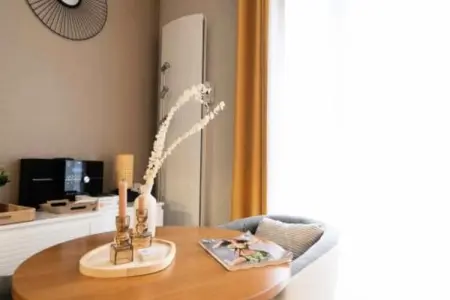 Paris Porte De Versailles Cosy Lodge 1 Appart H&ocirc;tel Parking, Wifi 4 Pers, Appartement près de la Porte de Versailles - Photo 13